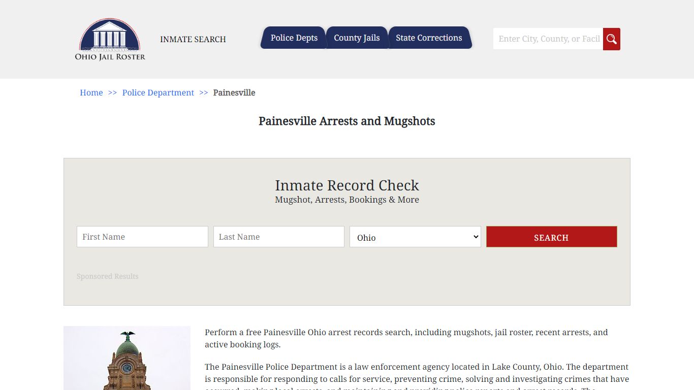 Painesville Arrests and Mugshots | Jail Roster Search